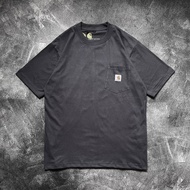 Baju Kaos Carhartt Pocket Pria Wanita Full Tag Wos Tshirt Carhartt