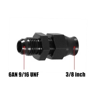 Hardline Fuel Line Fitting Adapter Straight 6AN AN6 Male to 3/8" 6AN AN6 Male to 5/16" Tube Hose Fit