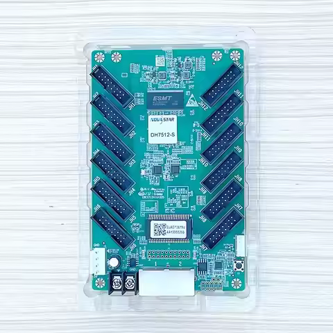 LED Video Wall Novastar DH7512-S Receiving Card Outdoor Indoor Display Screen RGB Matrix 12 HBU75 Fu