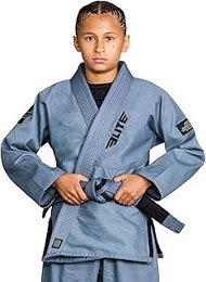 Kids BJJ GI, Youth IBJJF Children’s Brazilian Jiujitsu Gi kimono W/Preshrunk Fabric & Free Belt