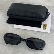 Ruby Ovaly Bale Optical minussunglass black grey glasses fashion accessories adult kpop artistWanita