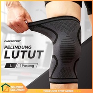 TaffSPORT Knee Protector Support Brace Kneepad Gym Fitness 2 PCS - A-7718