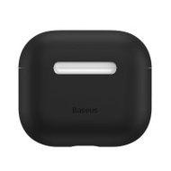 BASEUS 倍思薄致Airpods Pro (2021)矽膠保護套 - 黑色 | 0.8mm輕薄 | 無需脫套充電