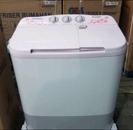 Mesin cuci sharp 8kg puremagic twin tube. bisa COD (KHUSUS BANTEN)