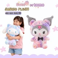 Sweetomo Cinnamoroll Plushie Kuromi Doll Kuromi Plushie Cute Kuromi Plush Plushie Kuromi 100cm Patun