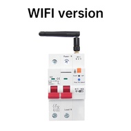 Diymore WiFi ZigBee AC Smart เบรกเกอร์ใหม่ทำงานกับ Tuya App AC230V/400V 63A 2P โอเวอร์โหลดการป้องกัน