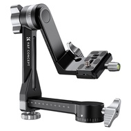 K&F Concept Tripod Gimbal Head CNC Aluminium Alloy Heavy Duty 360° Panoramic Head with 1/4 inch Arca