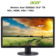 ACER Monitor 19.5 ACER E200Qbi (TN, VGA, HDMI) 1600 x 900 75Hz