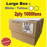 COMPUTER FORM 1Ply  2Ply  3Ply 4Ply Computer Paper NCR 9.5"X 11" -1ply2up  2ply2up  3ply2up Computer