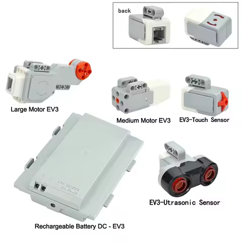 NEW EV3 High-tech 45500 PF Parts lithium Battery Compatible Leduo 95646c01 95656 DIY Educational Min