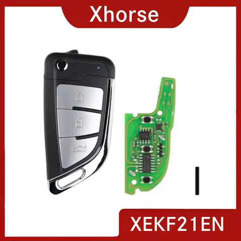 Xhorse XEKF21EN XE SERIES Super Remote Key Knife Flip with 3 Buttons Built-in Superior Chip for Car 