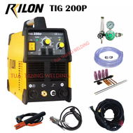 RILON TIG 200P  เครื่องเชื่อมอาร์กอนและเชื่อมไฟฟ้า (2 ระบบ) พร้อมระบบ Pluse