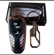 paket gantungan kunci motor Scoopy dan cover remote SCOOPY 2023 ORI AHM HONDA