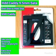 HDD Caddy 9.5mm Sata Dvd Slot to HDD Slot SSD Caddy