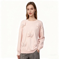 F8608 Girls' European-American Style Sweatshirt with Floral Beads - Free Shipping on Orders Over RM5