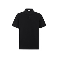 Fashion Classic Casual Solid Color Matching ss Shirt ysl Black Comfortable Hundred Lapels Vertical H