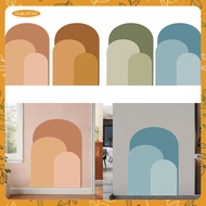 [xuqjtfxa] Arch Wall Decal Boho Arch Wall Sticker Living Room Headboard Modern Home Wall