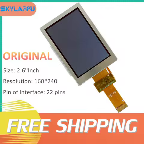 Original TFT LCD Screen for GARMIN GPSMAP 64, 64s, 64st, Handheld GPS Display, Repair Replacement, W