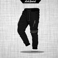 Exclusive PANTS Japan/korean style (URBAN LINE BIKER JOGGER PANTS) 2