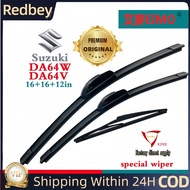 Suzuki DA64W/DA64V Front rear Wiper Blade (16+16+12in)for Suzuki DA64W/DA64V Car Wiper