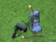 แบตลิเธียม 6s (แพ็คL) +ชุด ชาร์จ 19.2v - 21.9v 6000mah. LiFePO4 32650 32700 แบตเตอรี่ แบตเตอรี่diy เ