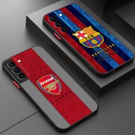 Phone Case Arsenal Barcelona 604A For Samsung S20FE S21FE S23FE S24FE S25FE S20 S21 S22 S23 S24 S25 
