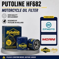 PUTOLINE HF682 Motorcycle Oil Filter｜For CFMOTO 450MT 450NK 650GT Moto Morini X-Cape SYM ADXTG