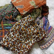 Vintage PEFCUMA hand cotton nightgown 3 tribes 100% cotton