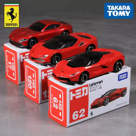 Takara Tomy Tomica Ferrari Purosangue No 8 Alloy Die-cast Model Car 1/64 Scale Alloy Mini Car Collec