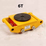 เต่าลากเครื่องจักร 6 ตัน รุ่น CRA6 รุ่นล้อยาง6 TON ย้ายเครื่องจักร รถบรรทุกถัง รถบรรทุก ยกของหนัก รถ