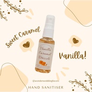 Perfume Hand Sanitizer ( Vanilla Caramel Drizzle)