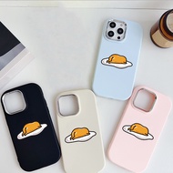 SZ105 Gudetama Lazy Egg Vivo S1 V20 V25 Pro V23 V27 V29 V29e V30 5G Y16 Y17 Y15 Y12 Y20 Y3S U10 U3X Plating Frame Camera Protector Soft Phone Case Cover