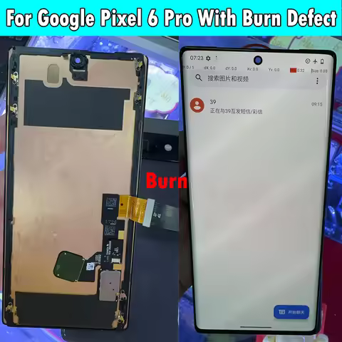 AMOLED For Google Pixel 6 Pro LCD Display Touch Screen Digitizer Assembly For Google GLUOG G8VOU GF5