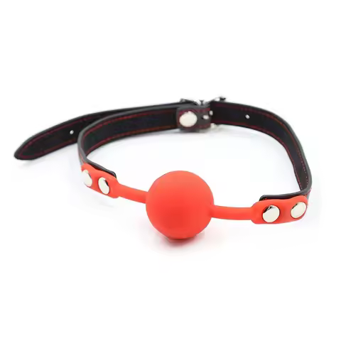 BDSM Adult Erotic Games Gag Ball Bondage Restraints Nose & Mouth Hook Spreader Leather Head Harness 
