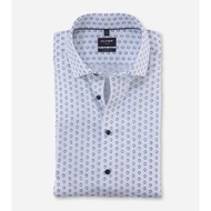 OLYMP LUXOR Shirt เสื้อเชิ้ตชายแขนสั้น พิมพ์ลาย ทรงหลวม ใส่สบาย รีดง่าย  SPRI25 เสื้อทำงาน  เสื้อเชิ