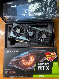 Card màn hình Gigabyte RTX 3060 GAMING OC 12GD-V2  live New BH hãng đến 2026..