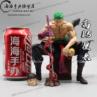 One Piece GK EVIL STUDIO Sitting Posture v Zoro Series Statue Figure Anime Merchandise