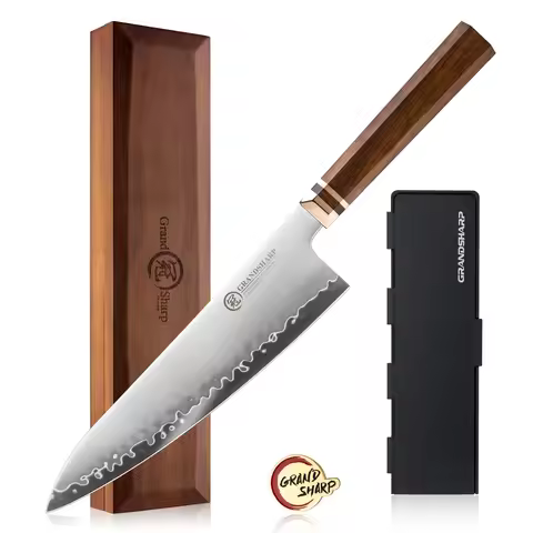 Grandsharp ZDP-189 Steel Core 8.5 Inch Chef Knife 420J2 Stainless Steel High Quality Kitchen Knife f