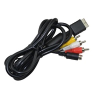 10PCS wayar kord video audio 2in1 Kabel AV S-Video untuk PS2 untuk PS3 untuk Playstation 2 3