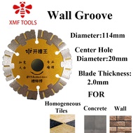Diamond Cutting Disc Wall Groove Cutter Dry Cutting Disc forConcrete Homogenous Wall Tiles Cutting D