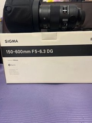 震撼價 完美無瑕 全套有盒 Sigma 150-600 150-600mm Sports 貴嗰版本 Nikon F  Mount 山頂 打雀 演唱會一流