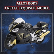 816 Kawasaki Black 1:18 Alloy Motorcycle Model Children's Car Model Boys' Sliding Toy Car Toy M4o5