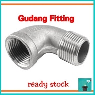 STREET ELBOW STAINLESS 2" INCH - MAGICSTORE9