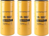 GETOPAUTO 1R-1807 Oil Filter fits for Caterpillar CAT 235B 312D 320B 320D 322B 324D 325D 328D 329D 3