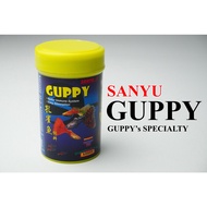 Sanyu Guppy 50g Makanan Ikan Guppy Sanyu