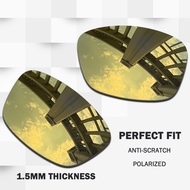 เลนส์อะไหล่ทดแทนโพลาไรซ์ป้องกันรอยขีดข่วนสำหรับ Oakley Gibston OO9449กรอบแว่นกันแดด61มม. ทนทาน | ป้อ