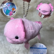 axolotl Keychain Salamander Doll Pink Second Hand Authentic Asholotl Water Dog