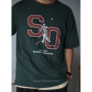Second Order 1950s Ringer Tee Vintage Fashion Men's Baseball Graphic T-Shirts