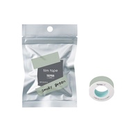 【KING JIM】TEPRA LITE 熱感式標籤薄膜自黏膠帶-煙燻綠15mm  (TPT15-014)
