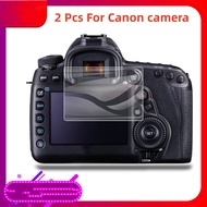 2 PCS Screen Protector For Canon EOS 5Dmarklv 6D2 6Dmarkll 5D3 5D4 5DS 5DRS 60D 70D 77D 80D 100D camera Tempered Glass LCD Film